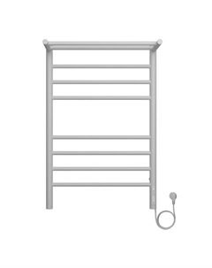 Полотенцесушитель электрический TERMINUS «Аврора» П8, 500×800 мм, справа, белый матовый Terminus