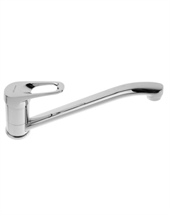 Смеситель для кухни Accoona A5150B, однорычажный, силумин, хром