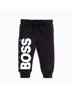 Брюки детские «» Little Boss, рост 80-86 см, чёрные Крошка я