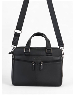 Сумка деловая мужская, 32×8×25 см, чёрная Fidelio largo