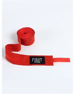 Бинт боксёрский 3 м, цвет красный Fight empire