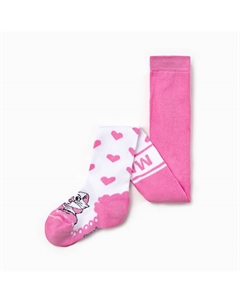 Колготки детские «Мари», Коты аристократы, рост 104-110 см, цвет белый Kaftan