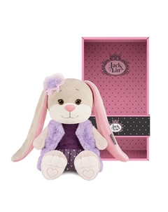 Мягкая игрушка «Зайка в модной меховой жилетке», 20 см Jack&lin