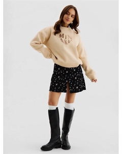 Свитшот женский : Velvet Collection цвет молочный, размер 48 Minaku