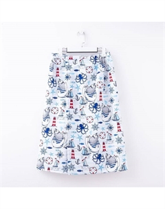 Полотенце банное «Капитан» килт 75×144 см, вафля 200 г/м², 100% хл Этель