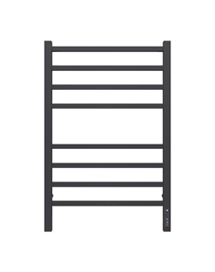 Полотенцесушитель электрический TERMINUS «Ватикан» П8, 500×800 мм, диммер, черный матовый Terminus