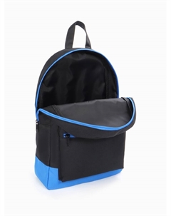 Рюкзак школьный «» на молнии, с карманом, размер 30×11×44 см, чёрный/синий Зфтс