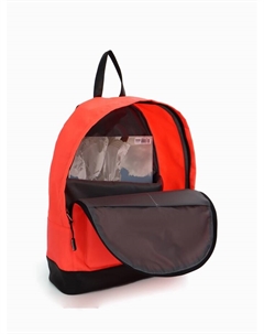 Рюкзак школьный на молнии, с карманом, однотонный, размер 39×12×29 см, розовый Erichkrause