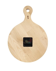 Часы настенные, интерьерные для кухни "Доска Bon Appetit ", бесшумные, 24.5 х 35 см Рубин