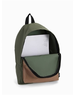 Рюкзак спортивный на молнии, размер 28×11×39 см, хаки/тёмно-бежевый Textura