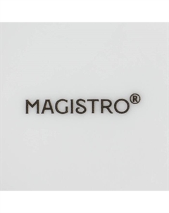 Форма для выпечки White gloss, 2.5 л, 34×22×6.5 см, жаропрочный фарфор, белая Magistro