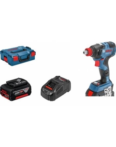Гайковерт GDX 18V-200 C Professional 06019G4201 (с 2-мя АКБ, кейс) Bosch