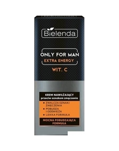 Косметика по уходу за лицом Крем Only For Men Extra Energy увлажняющий 50 мл Bielenda