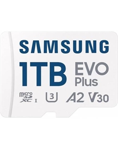Карта памяти EVO Plus 2024 microSDXC 1TB (с адаптером) Samsung