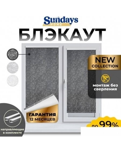 Рулонные шторы LM 97-24 52х160 с 2-мя направляющими LM-15 150см (темно-серый) Sundays home