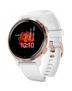 Умные часы Venu 2S (розовое золото/белый) Garmin