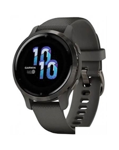 Умные часы Venu 2S (сланцевая нержавеющая сталь/черный) Garmin
