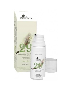 Крем-флюид для лица увлажняющий №29 Sativa