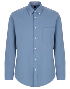 Рубашка Regular Fit хлопковая Boss