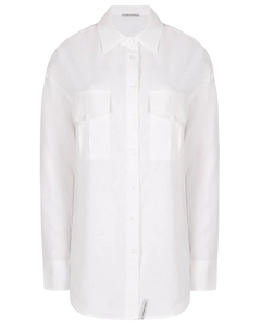 Рубашка из вискозы и льна Hinnominate