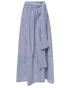 Юбка изо льна и хлопка Ballantyne