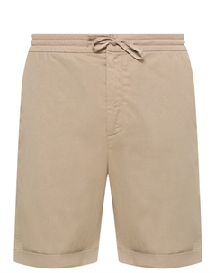 Шорты Regular Fit из лиоцелла и хлопка Canali