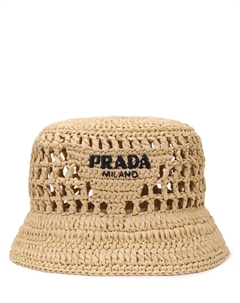 Панама плетеная Prada