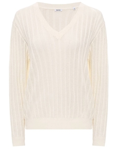 Пуловер из хлопка и льна Aspesi