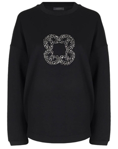 Толстовка со стразами Elena miro