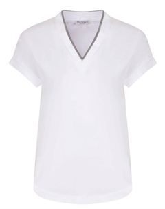 Футболка хлопковая Brunello cucinelli