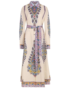 Платье-рубашка хлопковое Etro