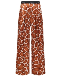 Брюки из хлопка и шелка Laroom