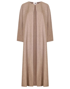 Пальто из льна и шерсти Manzoni 24