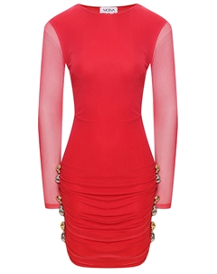 Платье с принтом Sylvie Moeva