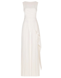 Комбинезон из вискозы и шелка Elie saab