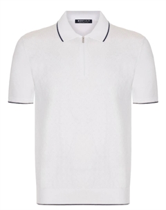 Поло хлопковое Bertolo luxury menswear