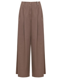 Брюки из хлопка и льна Panicale