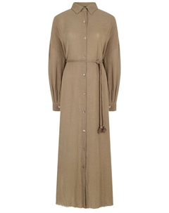 Платье-рубашка хлопковое Maison saint julien