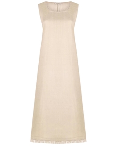 Платье из вискозы и льна Antonelli firenze