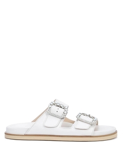 Шлепанцы кожаные Emanuela caruso capri