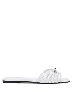 Шлепанцы кожаные Seki Alevì