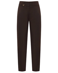 Брюки из вискозы и шелка Jacquemus