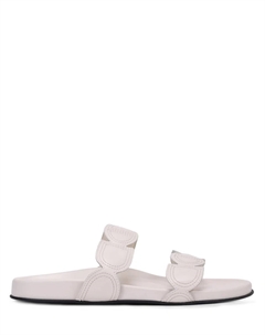 Шлепанцы кожаные Mia Di gaia