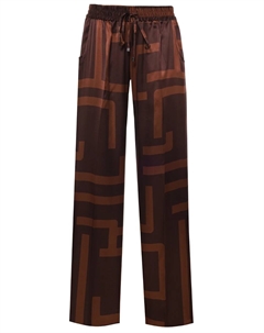 Брюки шелковые Kiton