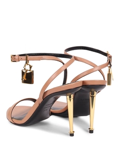 Босоножки кожаные Padlock Tom ford