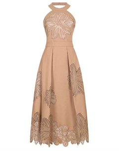 Платье с шитьем Elie saab