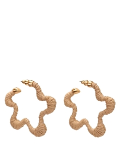 Серьги из рафии Cult gaia