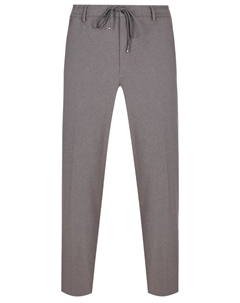 Брюки из вискозы и хлопка Boss