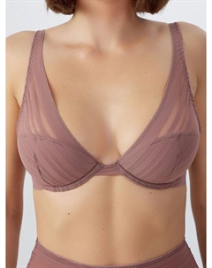 Бюстгальтер женский коричневый Mark formelle