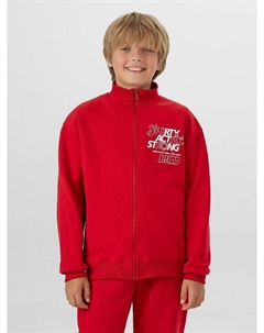 Толстовка для мальчиков красная на молнии Mark formelle
